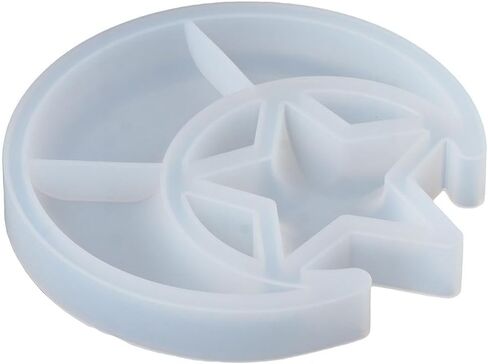 Moon and Star Tray Resin Molds,Moon Shelf Epoxy Resin Silicone Molds for DIY Jewelry Display,Craft Home Decoration in Saudi Arabia