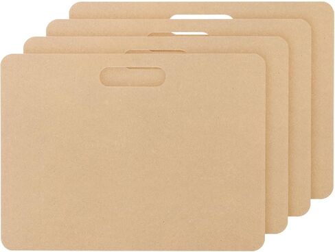 PATIKIL 10 x 16 Wedging Board for Pottery with Built-in Handle, 4 Pcs 8mm Thickness Clay Board Portable Plaster Modeling Boards for Pottery Clay Ceramics in Saudi Arabia