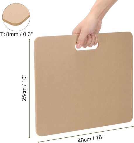PATIKIL 10 x 16 Wedging Board for Pottery with Built-in Handle, 4 Pcs 8mm Thickness Clay Board Portable Plaster Modeling Boards for Pottery Clay Ceramics in Saudi Arabia