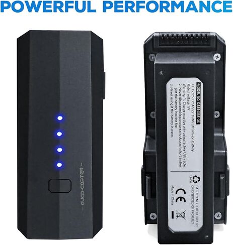 sea jump 2PCS 11.1V 2500mAh Lithium Battery for SJRC F11/F11pro F24/F24 Pro DE22/DE22pro F35 Folding Four-axis Aircraft Aerial Photography Brushless Remote Control Aircraft Battery in Saudi Arabia