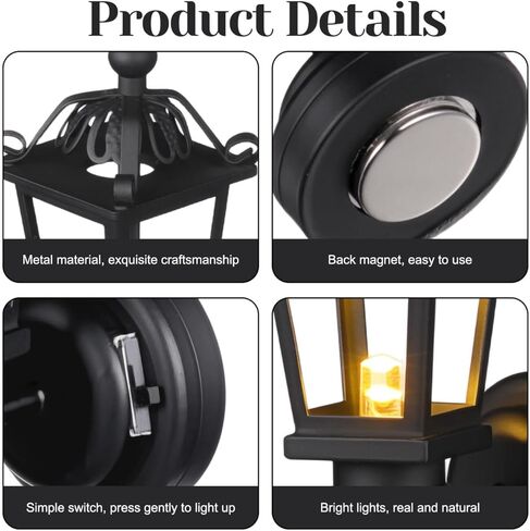 2 قطعة من مصابيح الحائط LED لبيت الدمى من Toyvian 1 12 مقياس أثاث مصباح الجدار DIY لبيت الدمى وغرفة المعيشة نماذج أضواء بيت الدمية الصغيرة in Kuwait