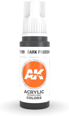 AK Interactive 3rd Gen Acrylic Dark Prussian Blue 17ml in Saudi Arabia