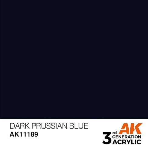 AK Interactive 3rd Gen Acrylic Dark Prussian Blue 17ml in Saudi Arabia