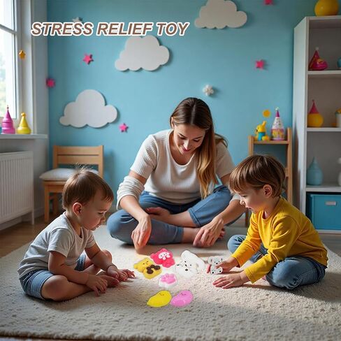 ألعاب تابا سكويشي فيدجيت 6 قطع، ألعاب الضغط الحسي لتخفيف التوتر للأطفال والكبار، دب الفراولة كاواي وكوالا سكويشيز لتفضلات الحفلات، هدايا عيد الحب، حشوات لحقائب الهدايا in Kuwait