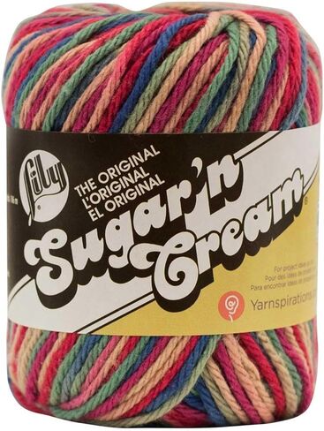 Darice Lily Sugar and Cream Yarn - Painted Desert Ombre in Saudi Arabia