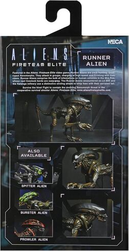 NECA - Aliens Fireteam Elite - شخصية مجسمة بمقياس 7 بوصات - كائن فضائي عداء in Saudi Arabia