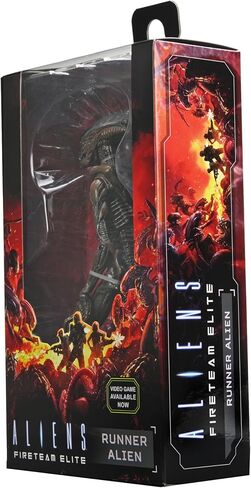 NECA - Aliens Fireteam Elite - شخصية مجسمة بمقياس 7 بوصات - كائن فضائي عداء in Saudi Arabia