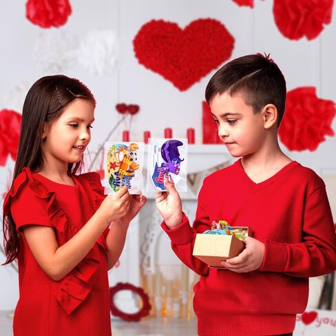 30pcs Valentines Building Blocks, Valentine's Day Gifts Toys for Kids Marine Animals Building Toys with Cards for Boy Girl Classroom School Gifts Exchange Prizes Valentine Party Favors in Saudi Arabia