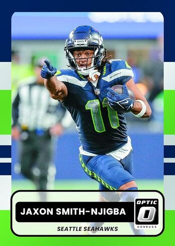 2025 Panini Donruss Optic Football Hobby Trading Card Box (1 Autograph Per Box) in Saudi Arabia
