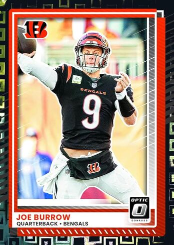 2025 Panini Donruss Optic Football Hobby Trading Card Box (1 Autograph Per Box) in Saudi Arabia