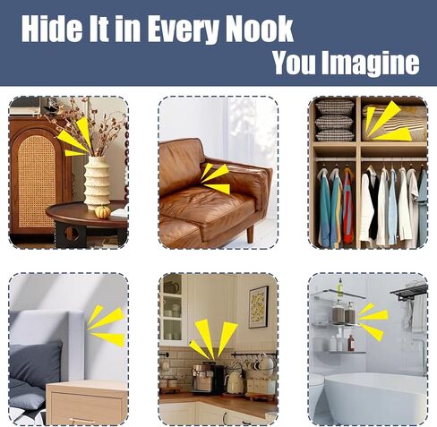 Cricket Noise Maker Prank - Annoying Hidden Long-Lasting Beeping Device, Funny Gag Gifts for Adult Office Home Party & April Fools Day Pranks(2 Pcs, 6 Sounds) in Saudi Arabia