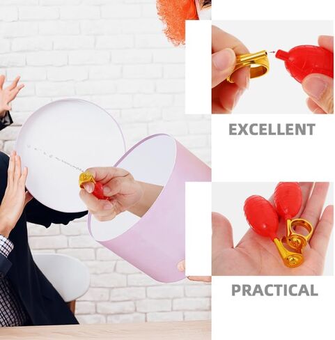 Unomor 2-pack Water Squirt Rings Prank Toy for April Fool S Day Party تفضل إكسسوارات مزحة عملية للبالغين والأطفال أداة مزحة ممتعة لتدفق المياه in Saudi Arabia