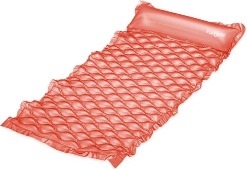 حصيرة Maccabi Art المريحة المصنوعة من القطن - صالة عائمة قابلة للنفخ للبالغين - 69 بوصة × 31.5 بوصة - سطح ناعم مبطن - DuraSeam - قبضة سهلة - أداة AirFlate - للأعمار من 14 عامًا فما فوق in Kuwait