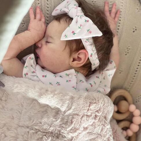 Reborn Toddler Dolls Girl 24 Inch Lifelike Baby Doll Realistic Toddler Doll Girl Look Real Cute Fat Reborn Baby Weighted Real Life Baby Doll Toys with Accessories for Kids in Saudi Arabia