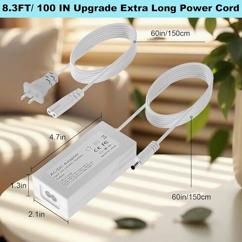 سلك طاقة 18 فولت لـ Cricut Joy 2007813 JCTR101 2007992 متوافق مع آلة القطع Cricut Joy DIY PC2007992 GHFB23405 SS2076299 TS-A045-1800251 شاحن محول الطاقة in Kuwait