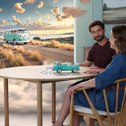 Ravensburger Iconics: Volkswagen T1 3D Puzzle for Kids 8+ in Saudi Arabia