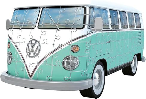 Ravensburger Iconics: Volkswagen T1 3D Puzzle for Kids 8+ in Saudi Arabia