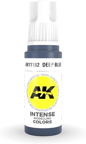 AK Interactive 3rd Gen Acrylic Intense Deep Blue 17ml in Saudi Arabia