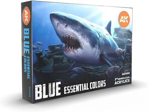AK-Interactive Blue Essential Colors Set in Saudi Arabia