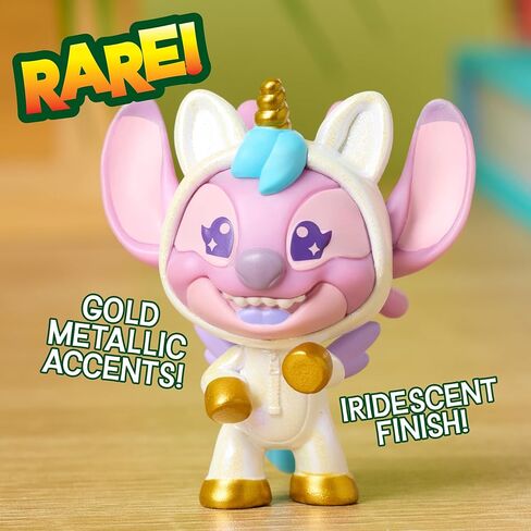 Disney Stitch Goes Wild Collectible Mini Figure 3-Pack, 2-inch Figurines with Wild Details, Blind Box, Toy for Kids, Fans & Collectors by Just Play in Saudi Arabia