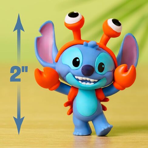 Disney Stitch Goes Wild Collectible Mini Figure 3-Pack, 2-inch Figurines with Wild Details, Blind Box, Toy for Kids, Fans & Collectors by Just Play in Saudi Arabia