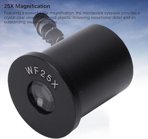 25X Microscope Eyepieces, Optical Microscope Eyepiece with 23.2mm Interface, for Optical Biological Lens in Saudi Arabia