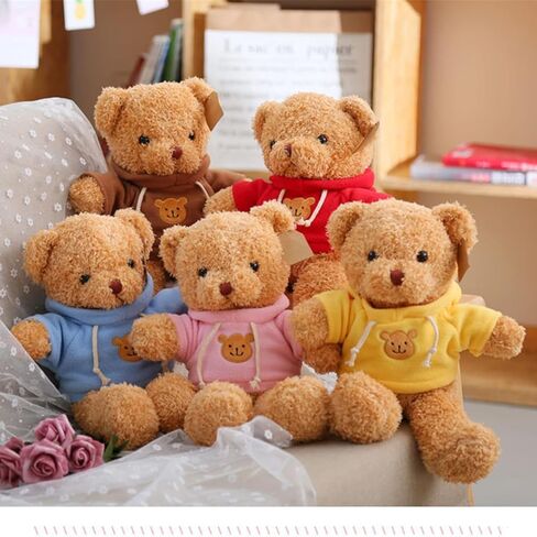 Teddy Bear Stuffed Animals Soft Plush Cute Teddy Bear Doll for Boys Girls 11.8in (taidi Xiong lanse) in Saudi Arabia
