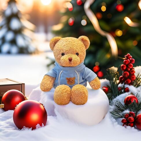 Teddy Bear Stuffed Animals Soft Plush Cute Teddy Bear Doll for Boys Girls 11.8in (taidi Xiong lanse) in Saudi Arabia