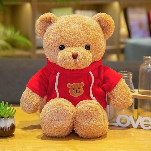 Teddy Bear Stuffed Animals Soft Plush Cute Teddy Bear Doll for Boys Girls 11.8in (taidi Xiong lanse) in Saudi Arabia