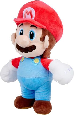 Simba My Mario Baby Plush Toy for Infants – Soft 10-Inch Mario Cuddly Toy for Babies & Toddlers, Fully Embroidered in Saudi Arabia