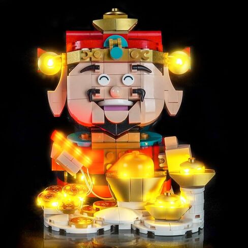 طقم إضاءة متوافق مع Lego 40864 Fortune Master - لا يوجد نموذج فقط، ملحقات إضاءة LED متوافقة مع Lego 40864 Fortune Master in Saudi Arabia