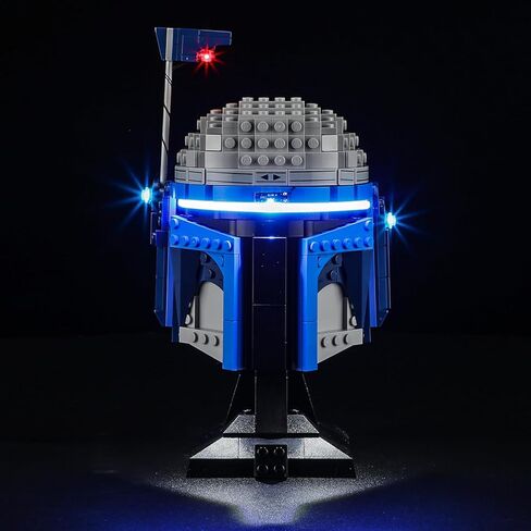 YEABRICKS LED Light for Lego-75408 Star Wars Jango Fett Helmet Building Blocks Model (Building Set NOT Included) in Saudi Arabia