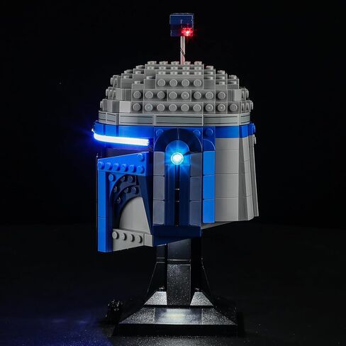 YEABRICKS LED Light for Lego-75408 Star Wars Jango Fett Helmet Building Blocks Model (Building Set NOT Included) in Saudi Arabia