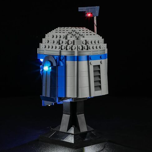 YEABRICKS LED Light for Lego-75408 Star Wars Jango Fett Helmet Building Blocks Model (Building Set NOT Included) in Saudi Arabia