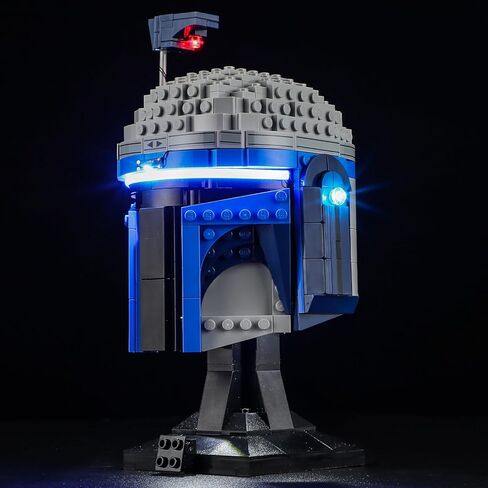 YEABRICKS LED Light for Lego-75408 Star Wars Jango Fett Helmet Building Blocks Model (Building Set NOT Included) in Saudi Arabia