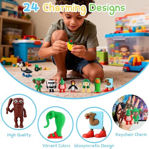 ألعاب Brainrot الإيطالية، 24 قطعة سرقة ألعاب Brainrot، مجموعة ألعاب Brain Rot، Tung Tung Tung Sahur Tralalero Tralala Meme Shark Doll Action Figures، هدايا حفلات أعياد الميلاد للأطفال in Kuwait
