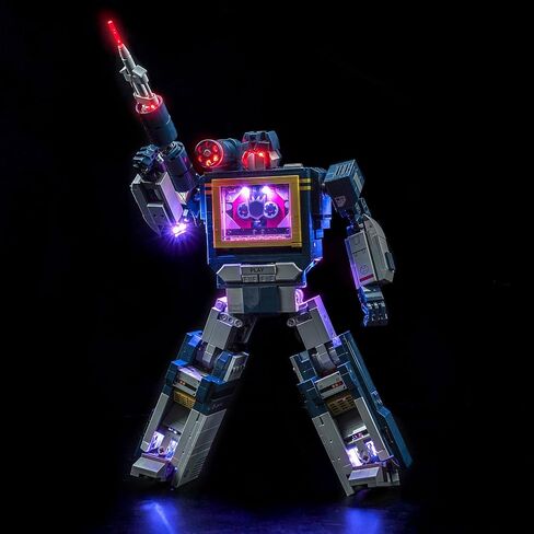 Light kit Compatible with Lego 10358 Transformers: Soundwave - No Model Only Light, LED Lighting Accessories Compatible with Lego Transformers: Sonic 10358 (Customized RC Version) in Saudi Arabia