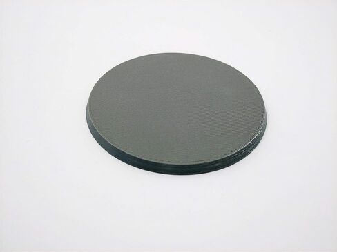 Miniature 4 lot Plastic Gray Bases 75 mm - 3 inch - Circular, Very- Large Figurine Size, for Roleplaying Game - Tabletop - Wargames Tables in Saudi Arabia