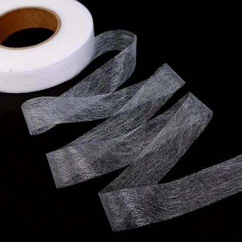 1 Roll No Sew Hemming Tape, Double-Sided Fusible Bonding Tape for Clothing Hemming, DIY Crafts, Curtains, Pants in Saudi Arabia