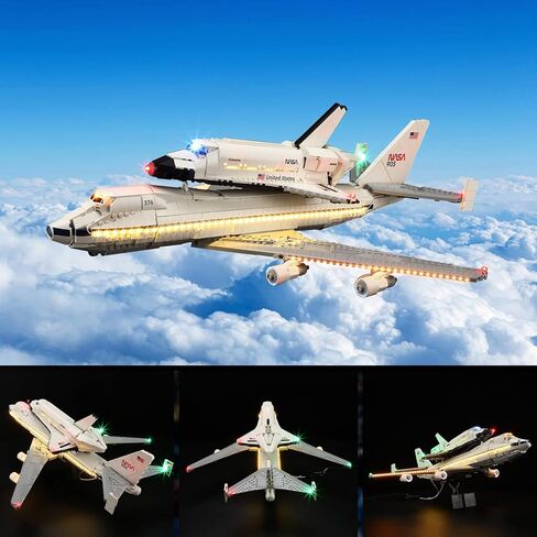 YEABRICKS LED Light for Lego-10360 Icons Shuttle Carrier Aircraft Building Blocks Model (Building Set NOT Included) in Saudi Arabia