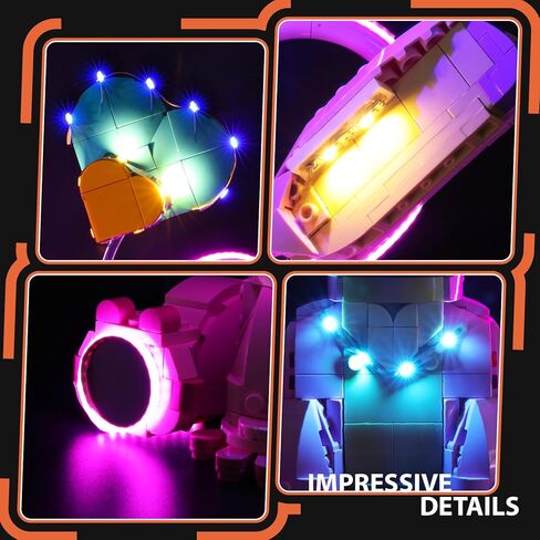 LED Light Kit Compatible with Lego 43257,Lighting Kit for Lego Angel Lilo & Stitch Building Blocks Model(Light Kit Only, No Model) in Saudi Arabia