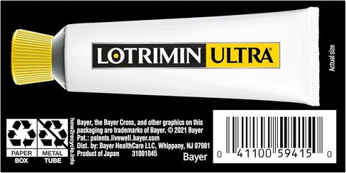 كريم لوتريمين الفائق المضاد للفطريات لحكة جوك - علاج قوي لحكة جوك والالتهابات الفطرية بوتينافين هيدروكلوريد، 0.42 أونصة (12 جرام) (قد تختلف التعبئة) in Kuwait