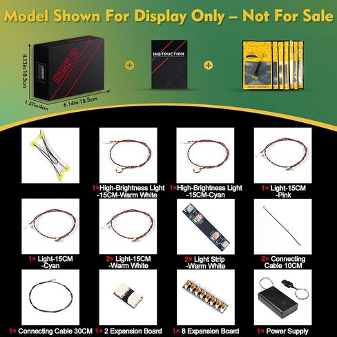 Light kit Compatible with Lego 75637 Buggy The Clown's Circus Tent - No Model Only Light, LED Lighting Accessories Compatible with Lego 75637 in Saudi Arabia