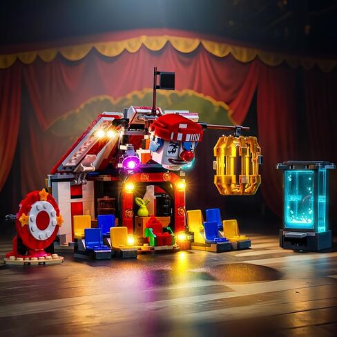 Light kit Compatible with Lego 75637 Buggy The Clown's Circus Tent - No Model Only Light, LED Lighting Accessories Compatible with Lego 75637 in Saudi Arabia