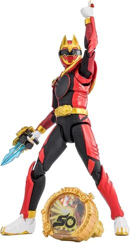 تاماشي نيشنز S.H. تمثال رقم 1 Sentai Goju Wulf (إصدار متضمن من First Press Limited Centering)، تقريبًا. 5.7 بوصة (145 ملم)، PVC، ABS، PC وPP، شخصية عمل مطلية in Saudi Arabia