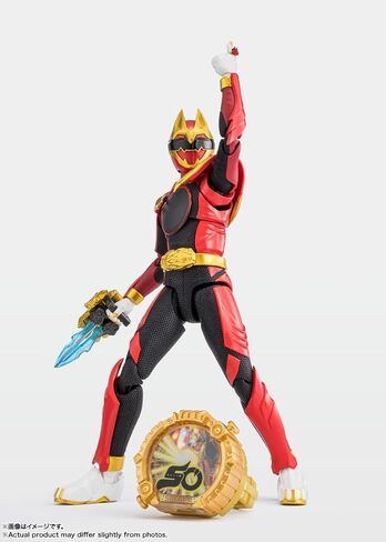 تاماشي نيشنز S.H. تمثال رقم 1 Sentai Goju Wulf (إصدار متضمن من First Press Limited Centering)، تقريبًا. 5.7 بوصة (145 ملم)، PVC، ABS، PC وPP، شخصية عمل مطلية in Saudi Arabia
