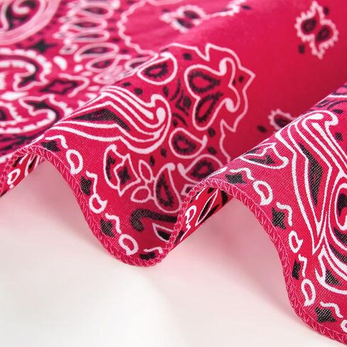 Cicy Bell Paisley Pet Bandanas Dogs and Cats Lightweight Cotton Double Sided Square Scarves for Walks, Parties, Photos in Saudi Arabia