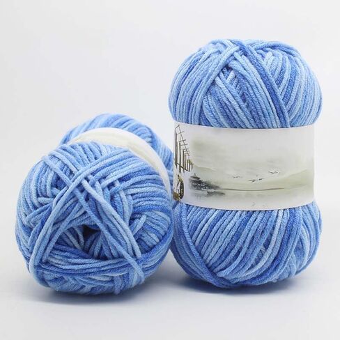 Multicolor Yarn - 1Pack of 50g/1.76oz Knitting/Crochet in Saudi Arabia