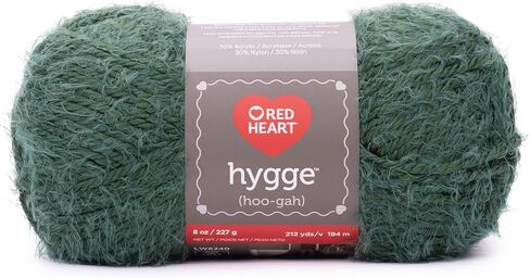 Red Heart Hygge Forest Yarn - Pack of 8oz/227g - Blended Fiber - #5 Bulky - 212 Yards - Knitting & Crochet in Saudi Arabia