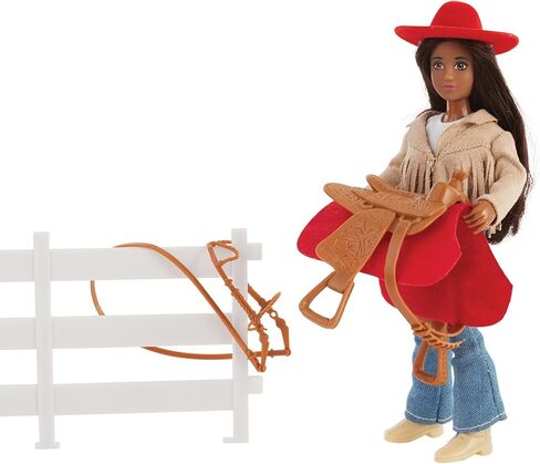 Breyer Horses Freedom Series | Sylvie - Western Rider & Tack | Model # B-FS-10719 in Saudi Arabia
